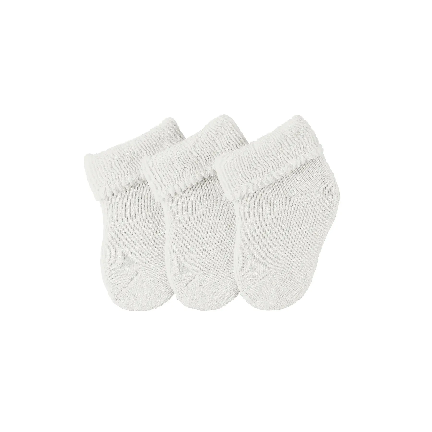 Sterntaler Unisex Baby Blanc Babysocken Mit Vollständig Gefüttertem Plüsch (X3)