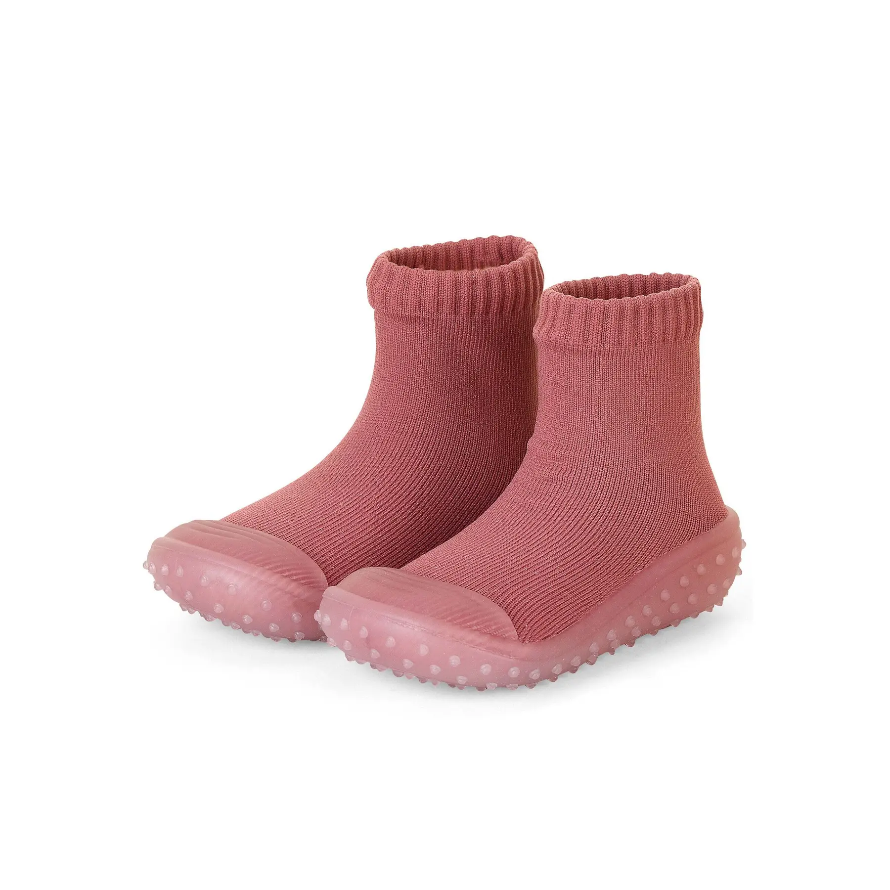 Chaussettes d'aventure avec semelle en caoutchouc bébé fille Sterntaler unicolore