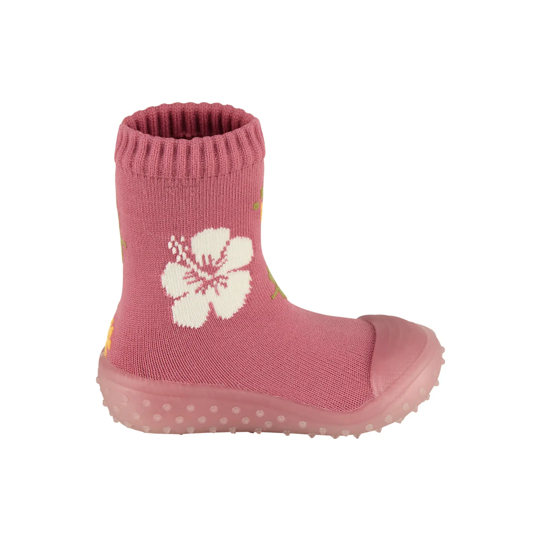 Chaussettes d'aventure avec semelle en caoutchouc à motif fleurs bébé garçon Sterntaler