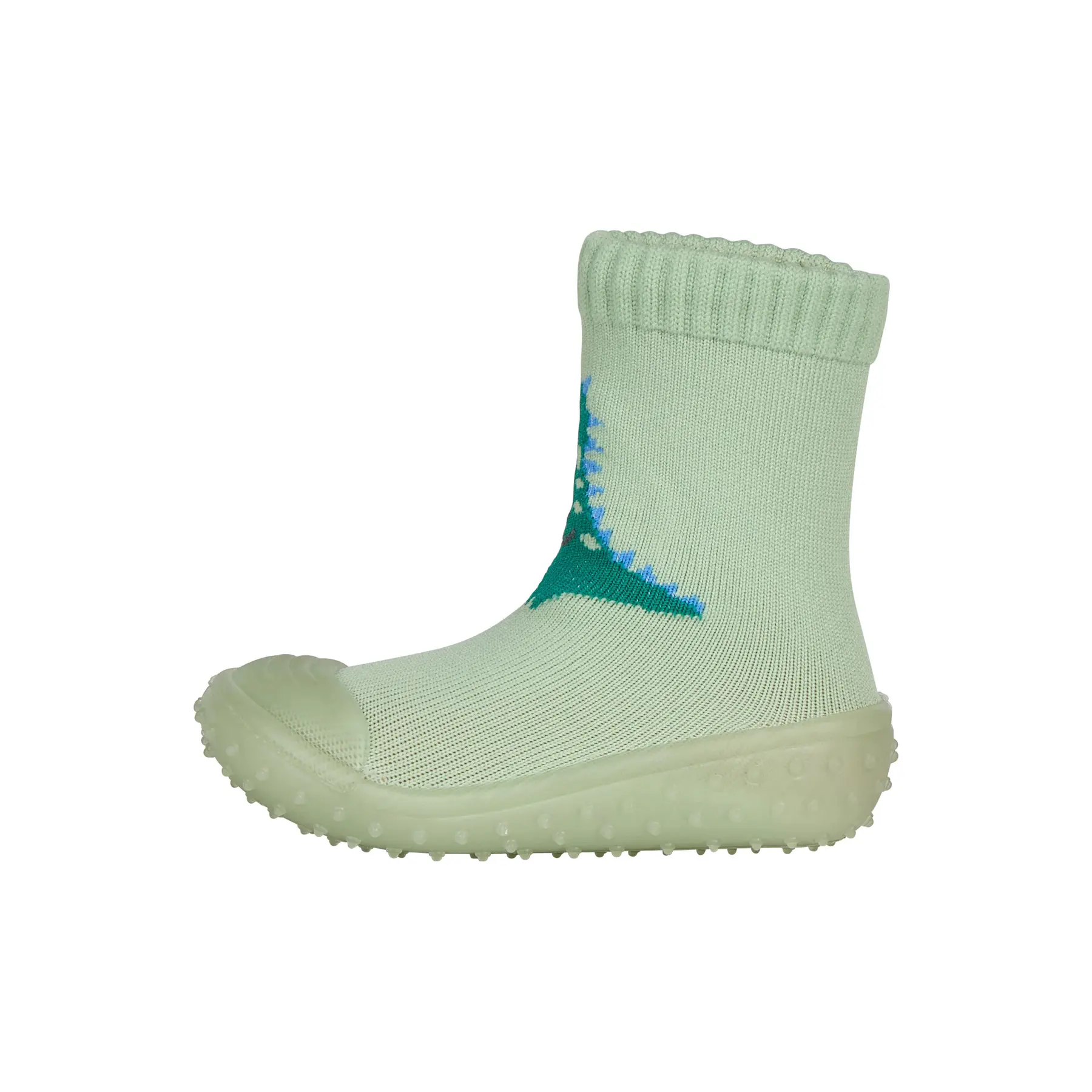 Chaussettes d'aventure avec semelle en caoutchouc bébé garçon Sterntaler Dino