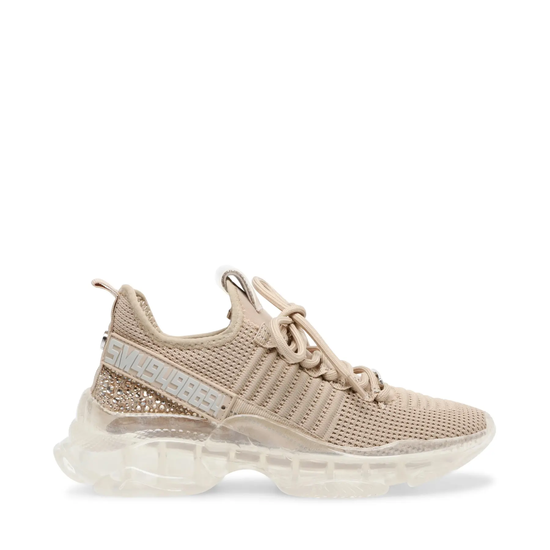 Steve Madden Women's Pink Sneakers Maxilla-R-E