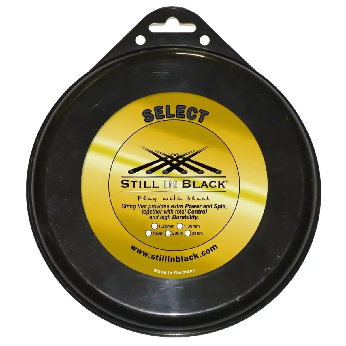 Spule für Tennissaiten Still in Black Select 120 m