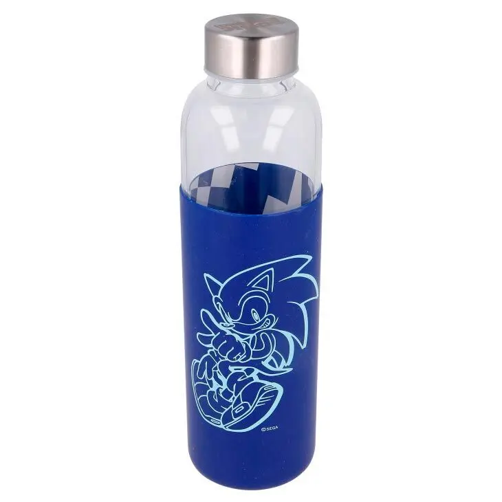 Trinkflasche Schutzglas aus Silikon Stor Sonic The Hedgehog
