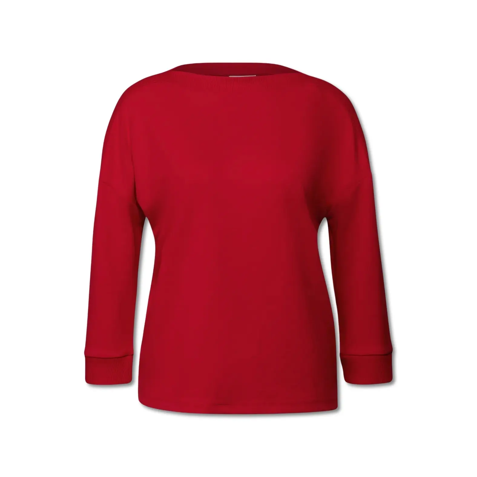 T-shirt a maniche lunghe e scollatura bateau per donna Street One