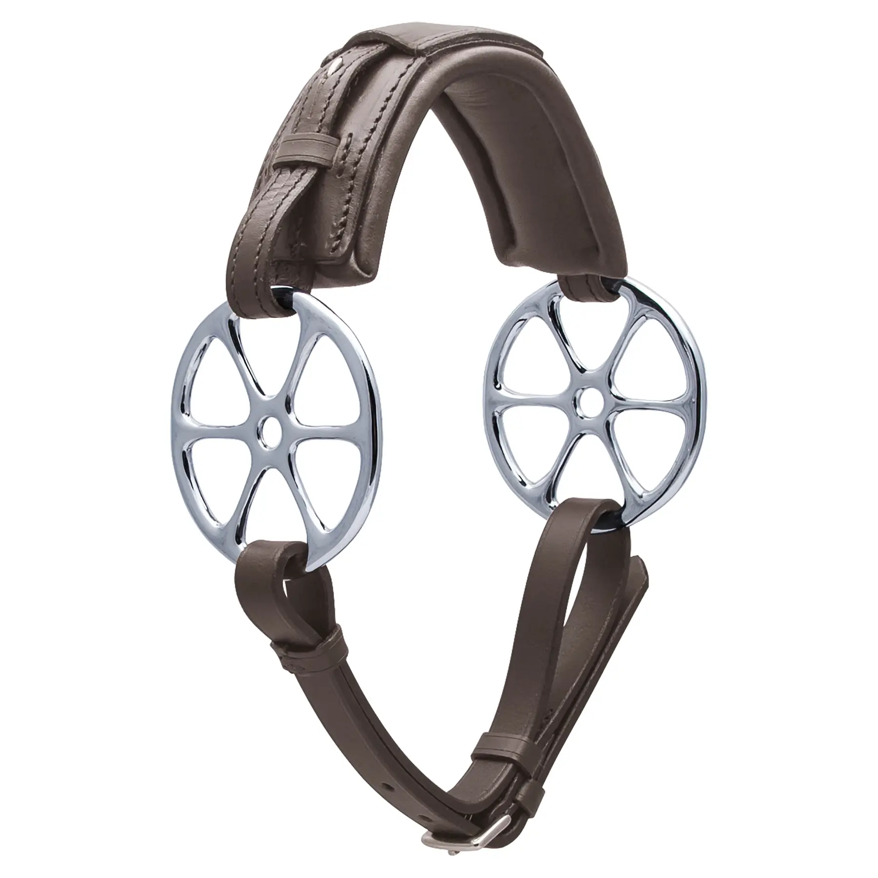 Hackamore für Pferd mit Blumenringen Stübben