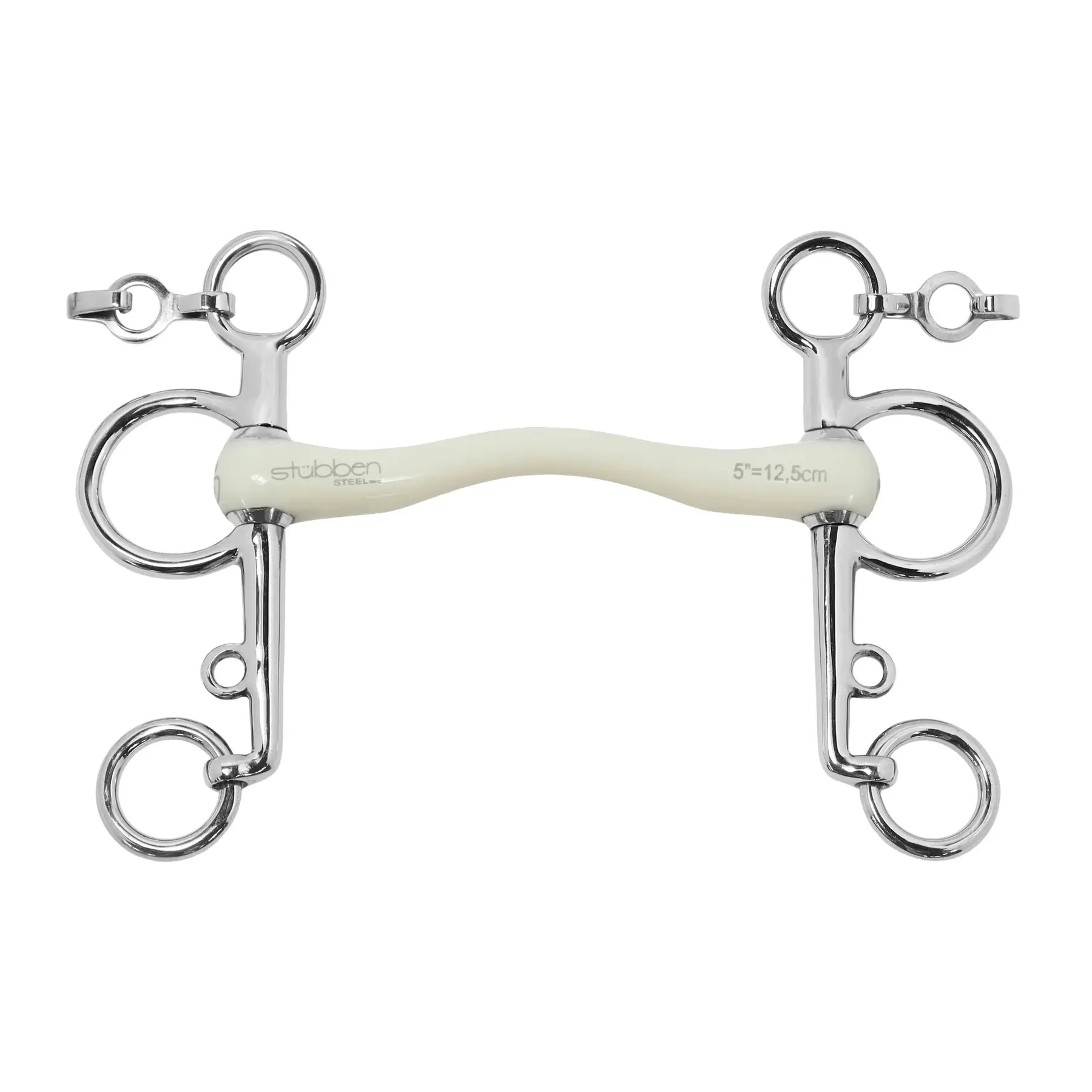 Pelham for horse Stübben Fine Line Flex