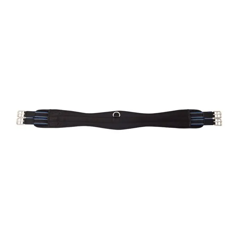 Long neoprene horse girth with elastics on both sides Stübben Coolmax