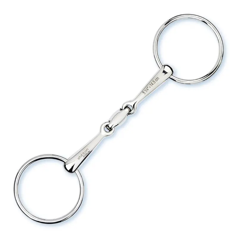 Two-ring snaffle bit Stübben Easy Control