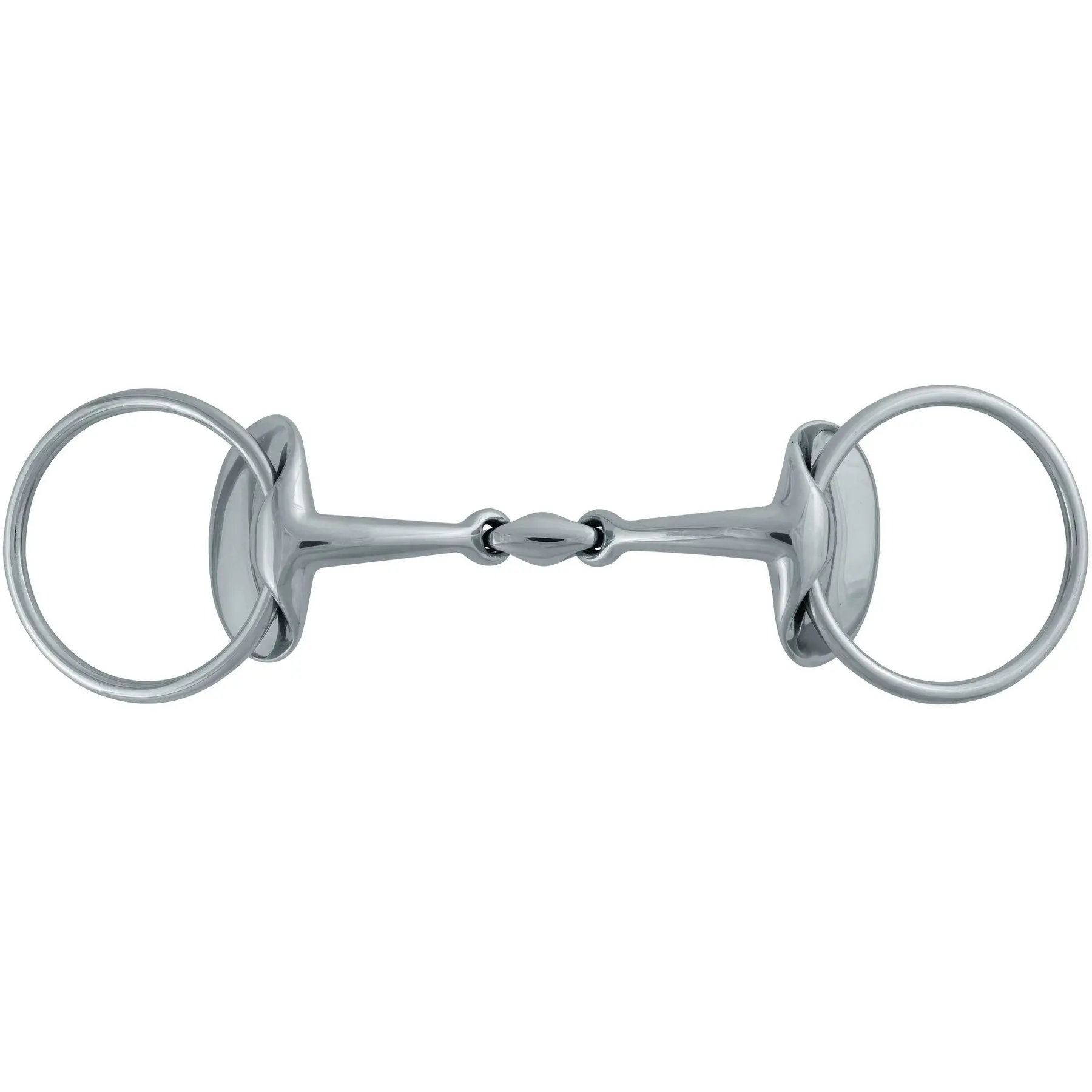Double break horse bit Stübben Silver Wings