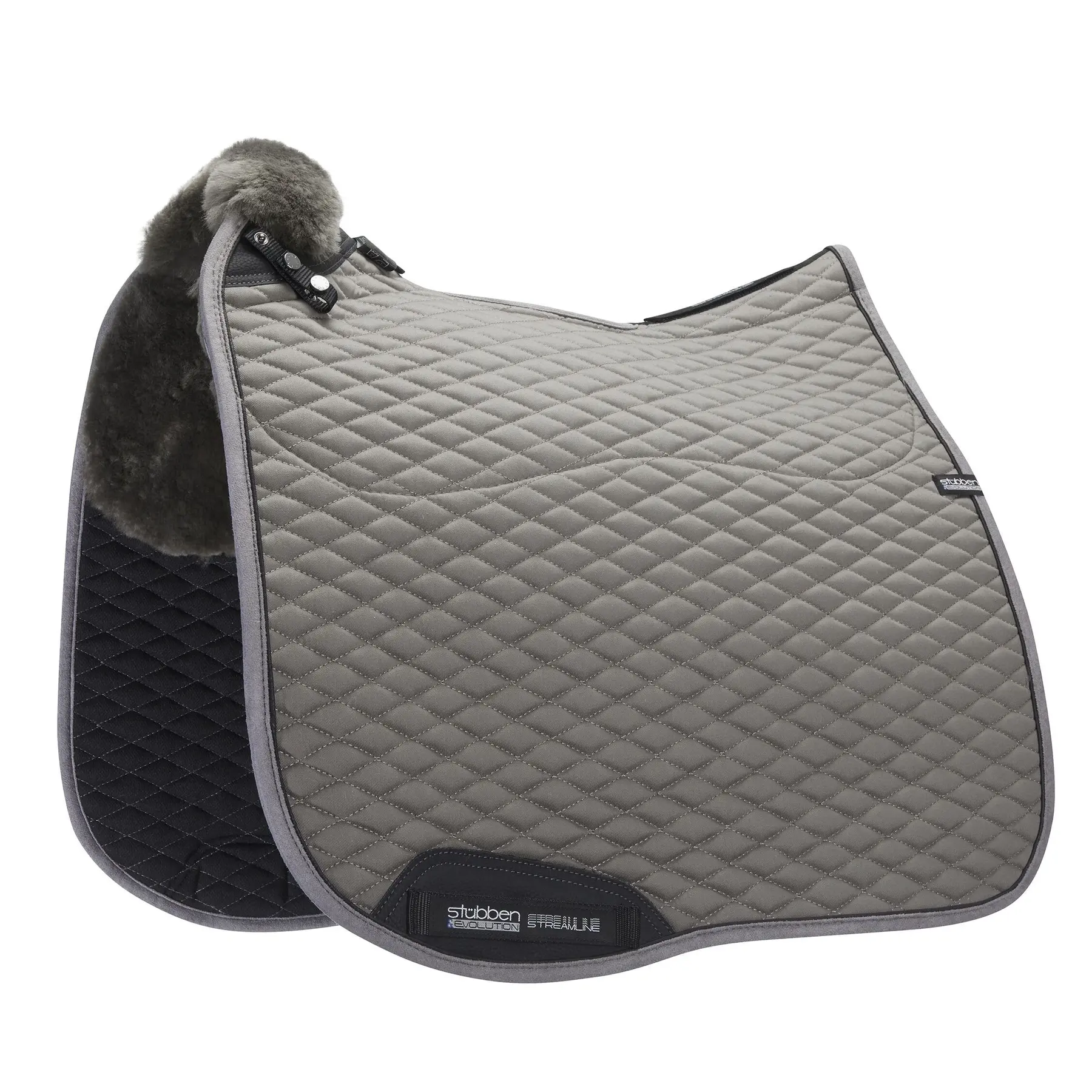 dressage saddle pad lined with lambskin at the withers Stübben Streamline