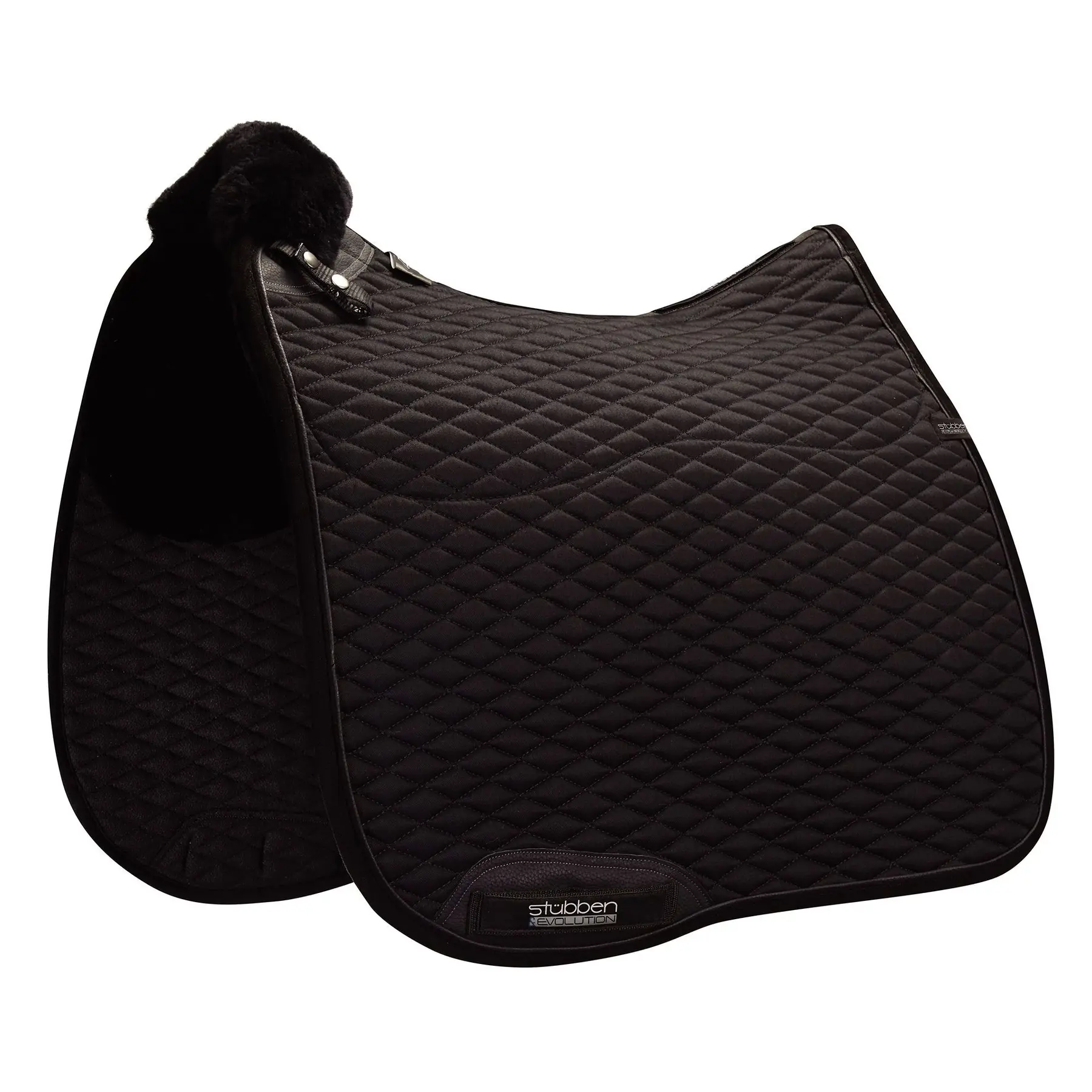 dressage saddle pad  lined with lambskin at the withers Stübben Streamline