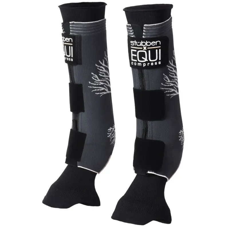 Hinterbeinschoner für Pferde mit Socken Stübben EQUI Compress