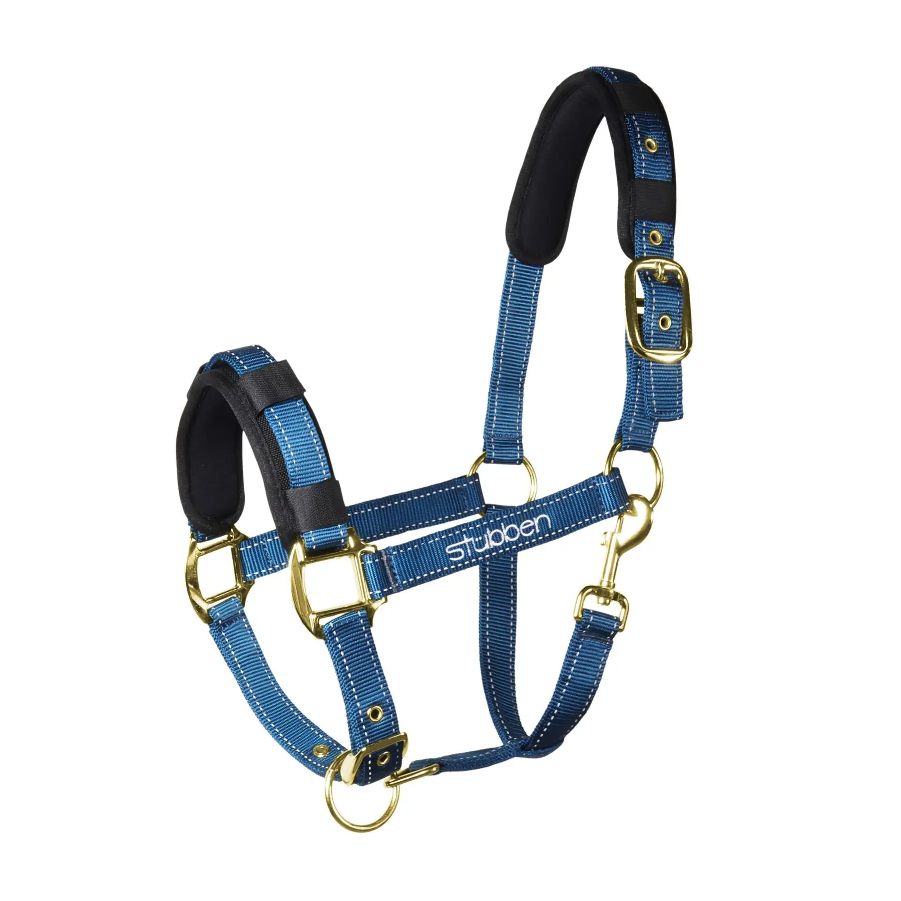 Horse halter with reflective stitching Stübben