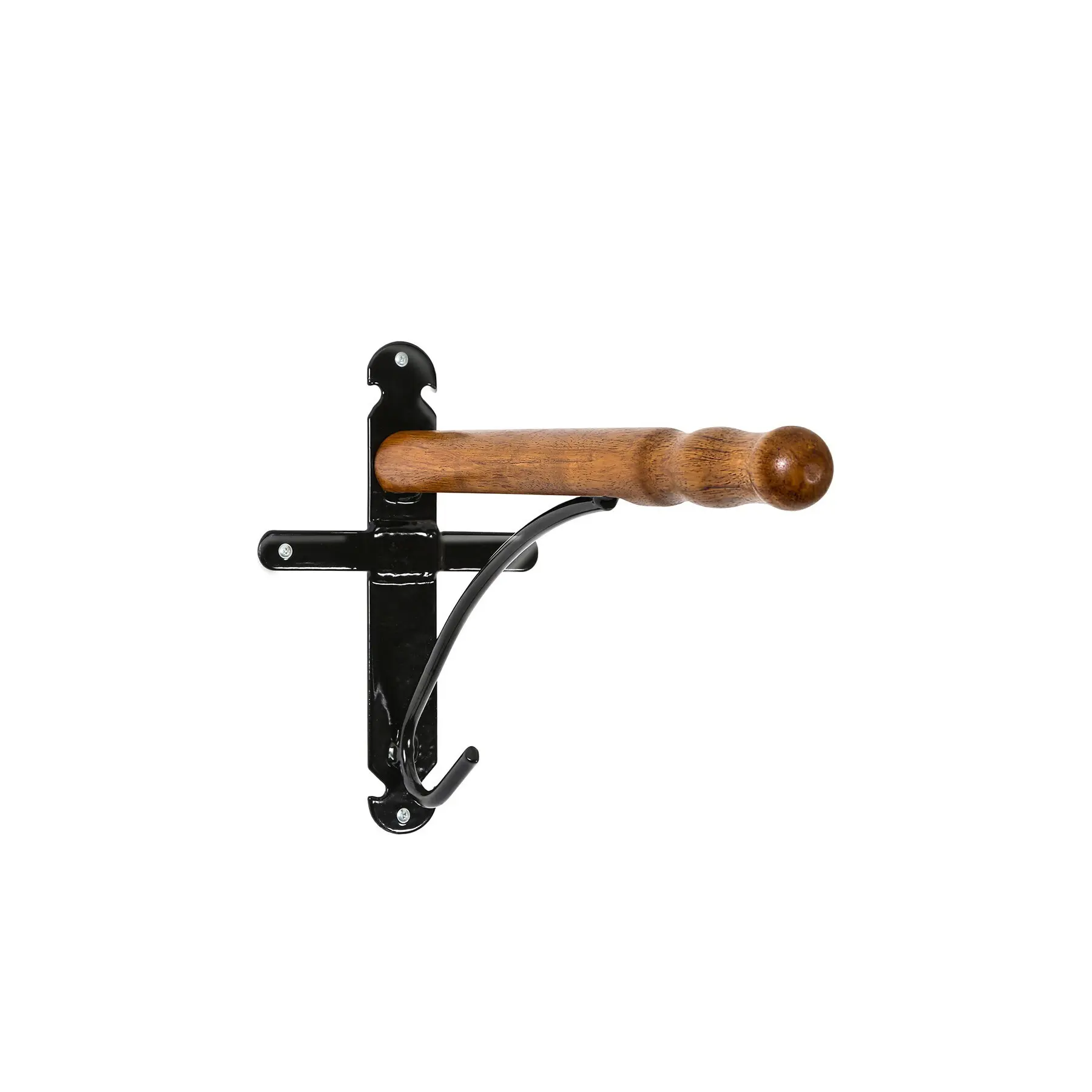 Stubbs Schwarz Sattelhalter Reiten Retro