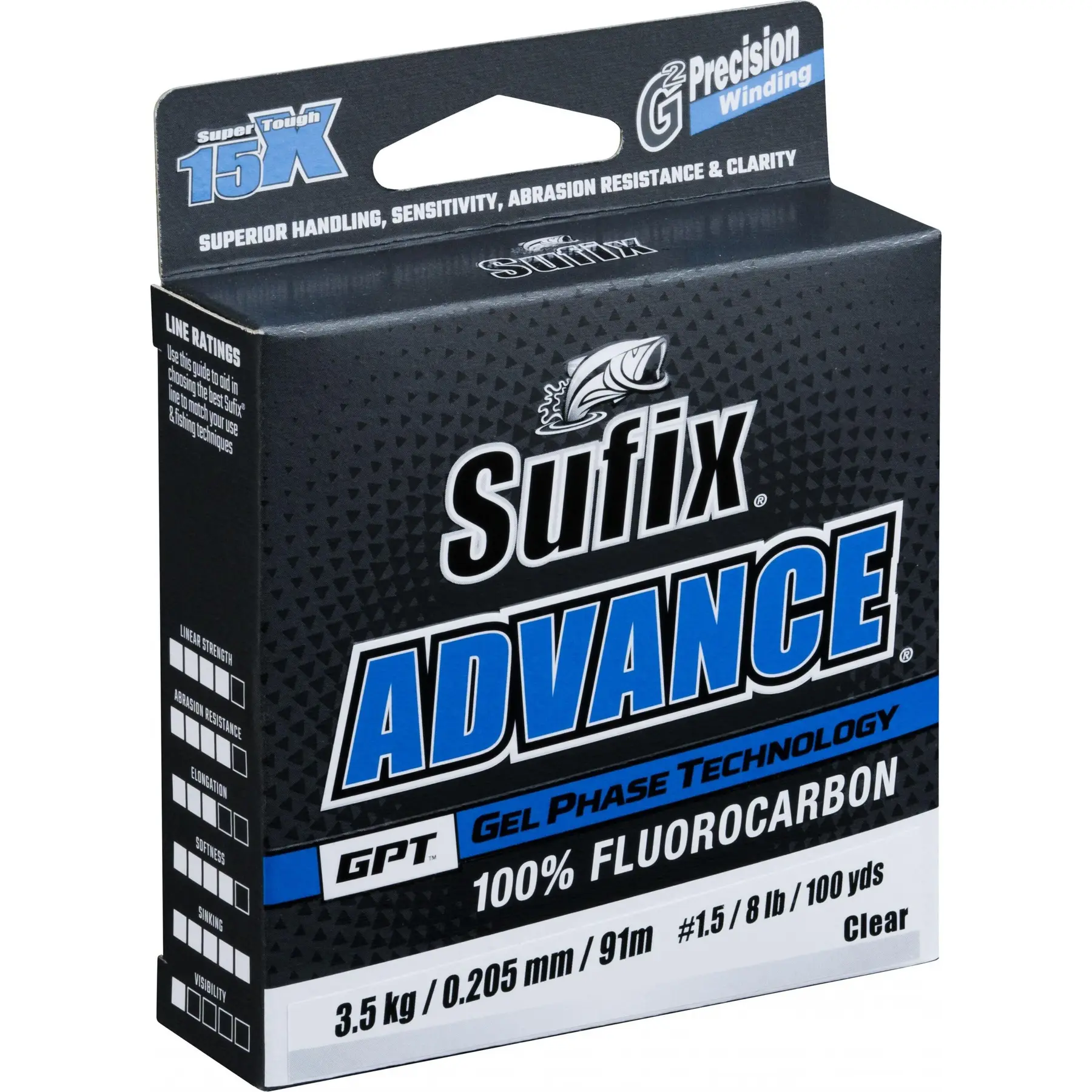 Monofilament Sufix Advance Fc Clear 28