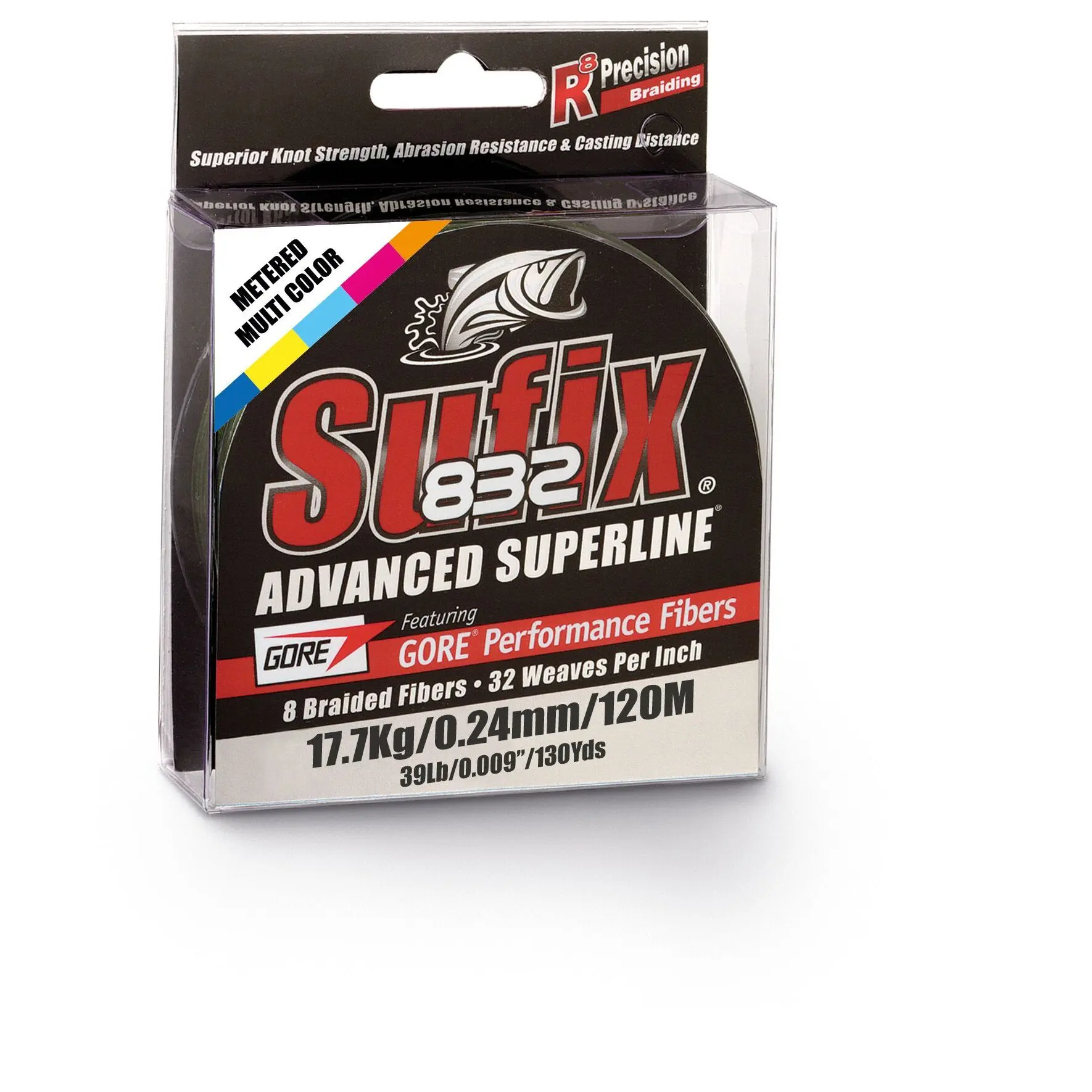 Tresse Sufix X8 832 Advanced Superline – 300m