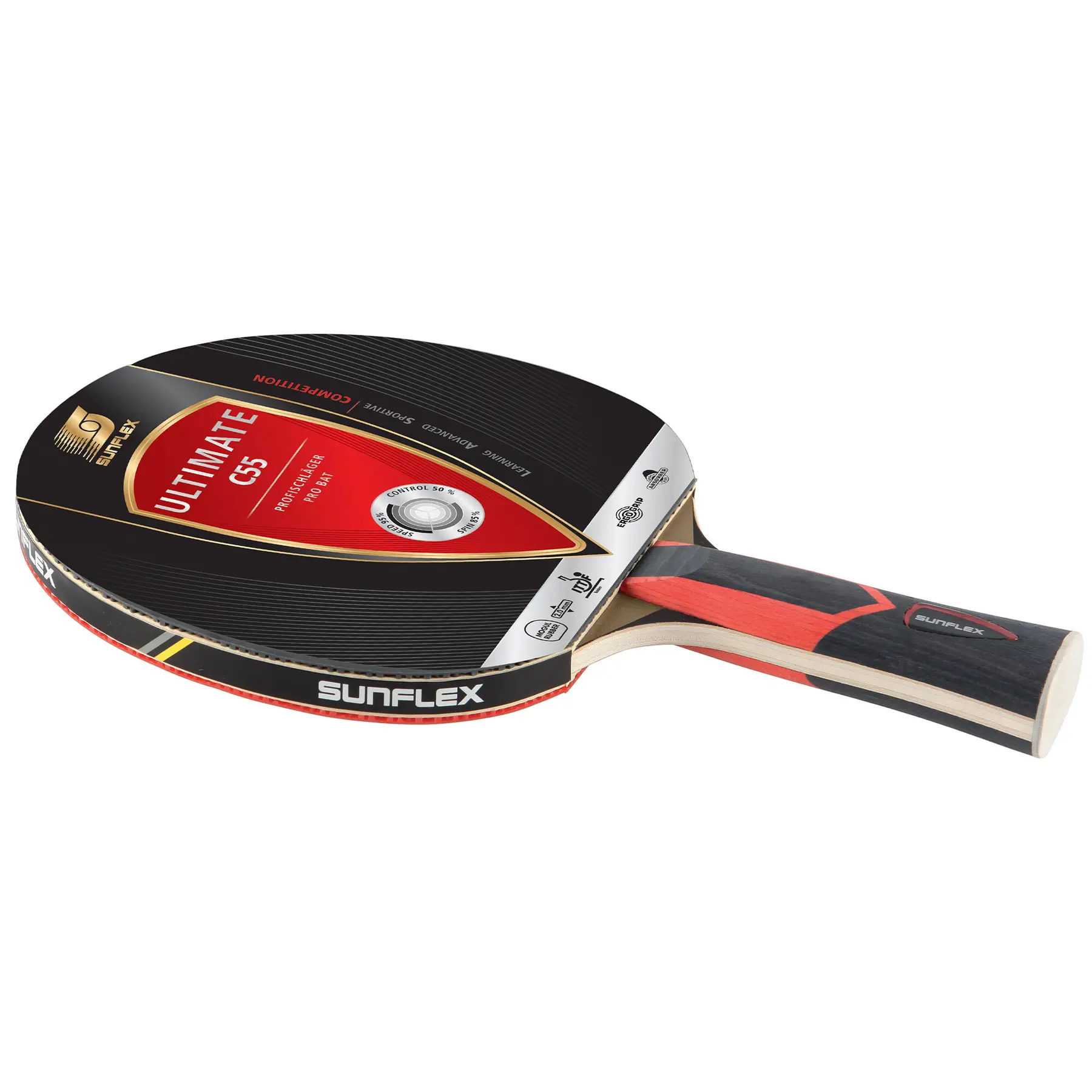 Tischtennisschläger sunflex Ultimate C55
