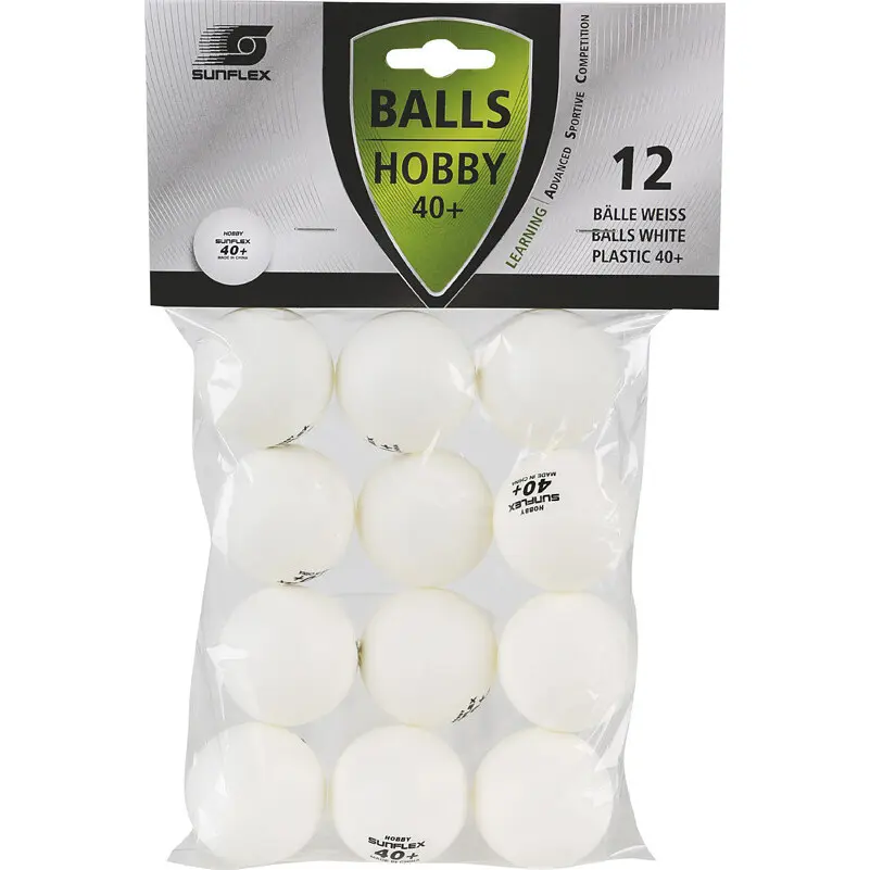 Palla da ping pong sunflex (x12)