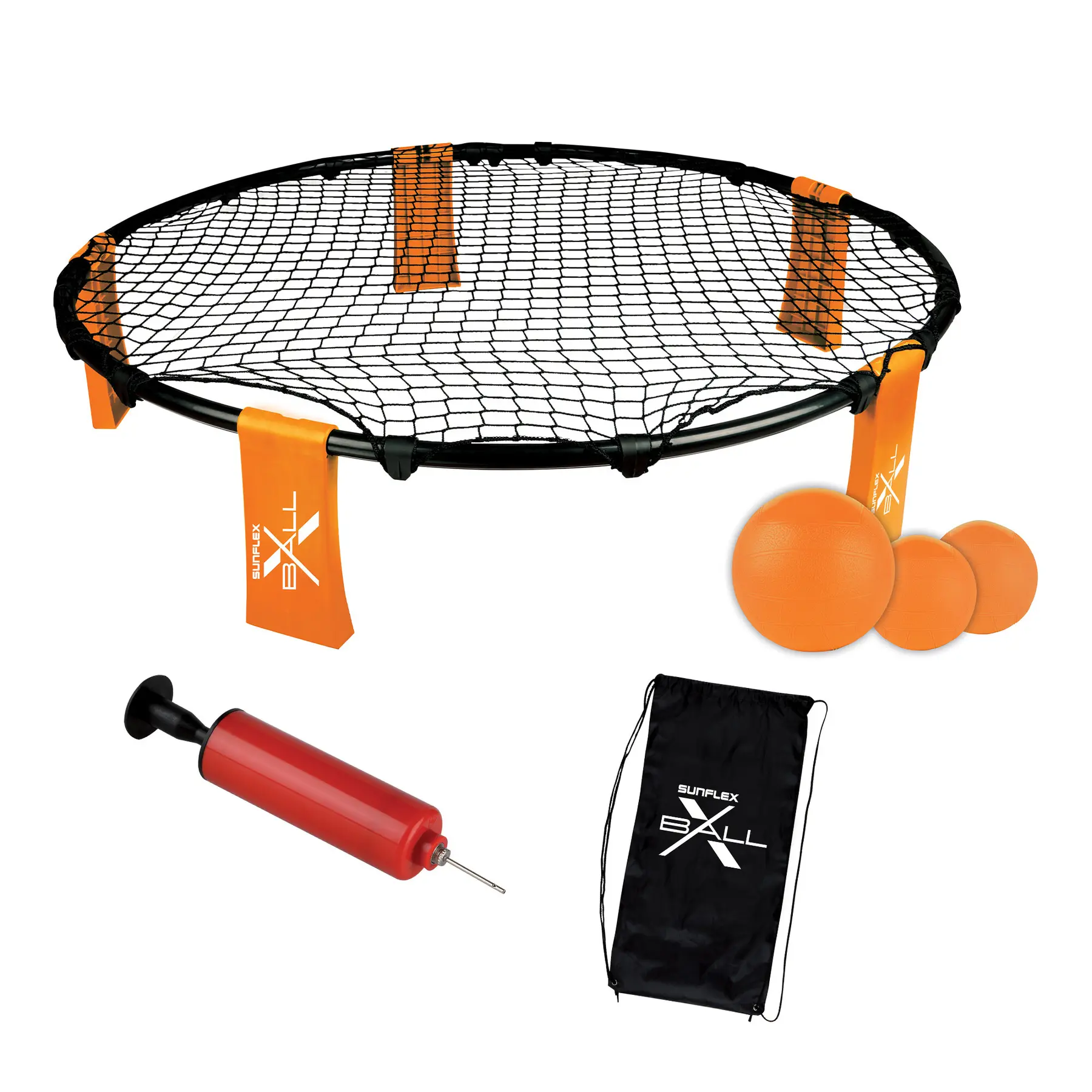 Sunflex Jeux D'extérieur Roundnet X-Ball Noir Tu