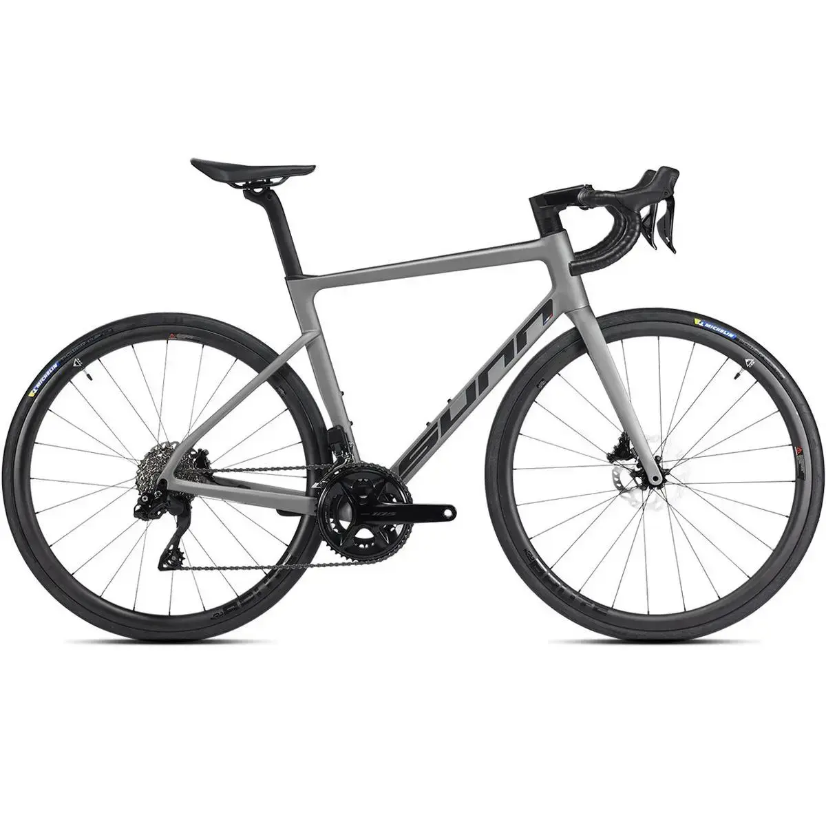 Fiets Sunn Asphalt S1 Shimano 105 DI2 RD-R7150 12V