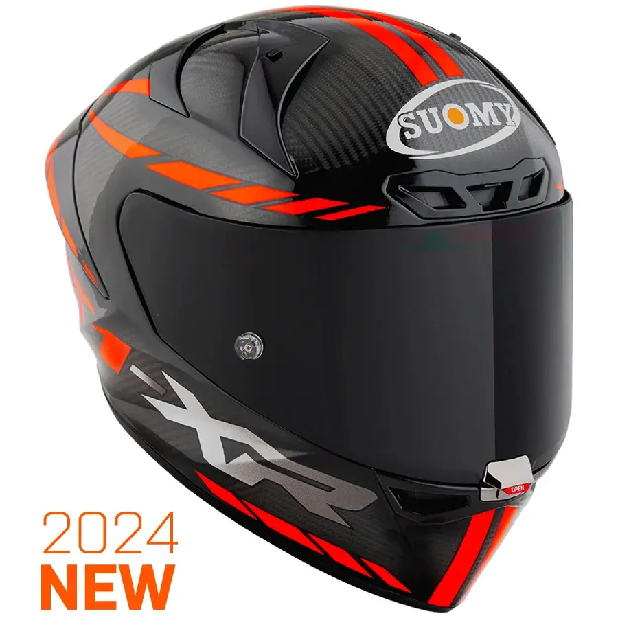 Motorrad-Integralhelm Suomy S1-XR GP Carbon Hypersonic