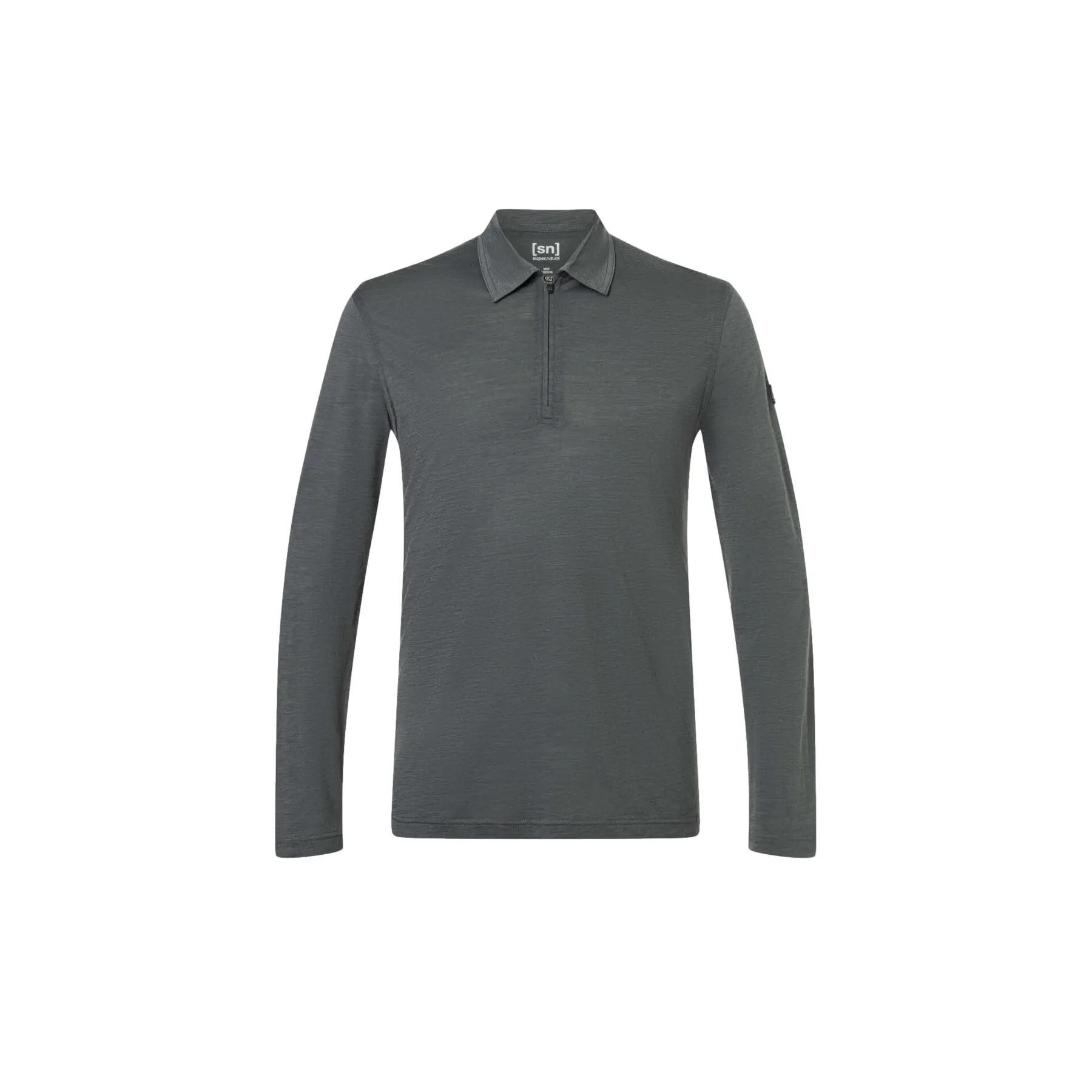 Langärmeliges Polo-Shirt super.natural
