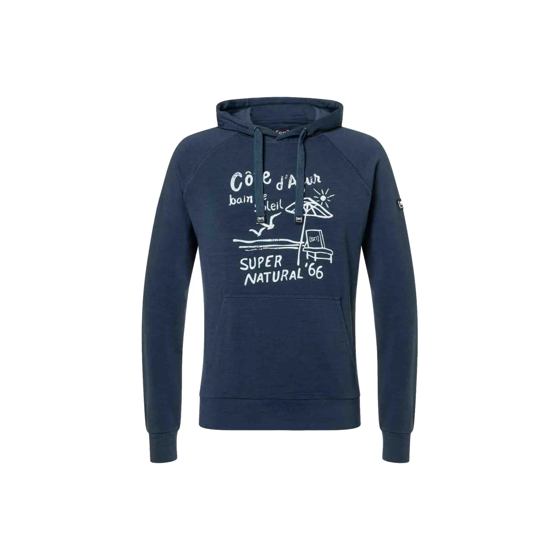 Kapuzensweatshirt super.natural Cote D'Azur