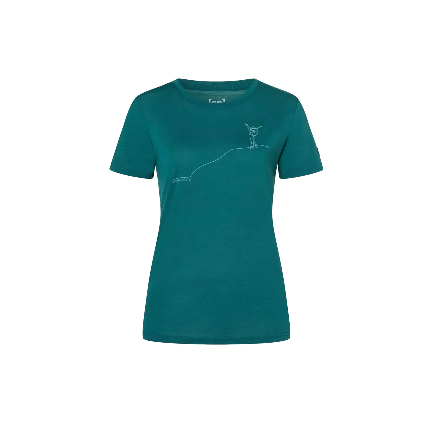 Super.natural Women's Vert T-Shirt Bergglـck