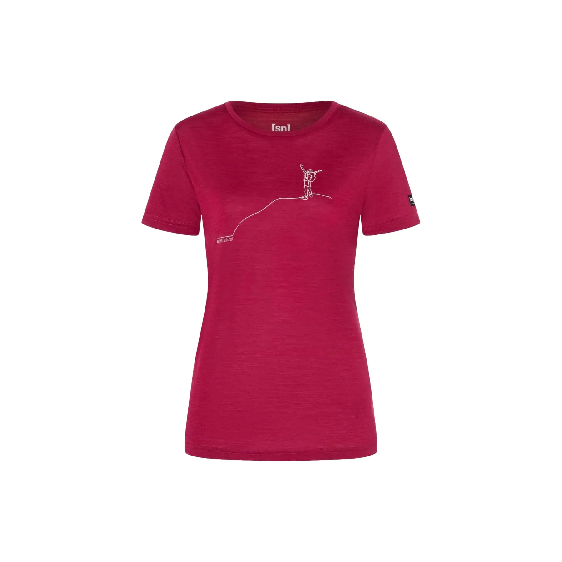 Super.natural Women's Rouge T-Shirt Bergglـck