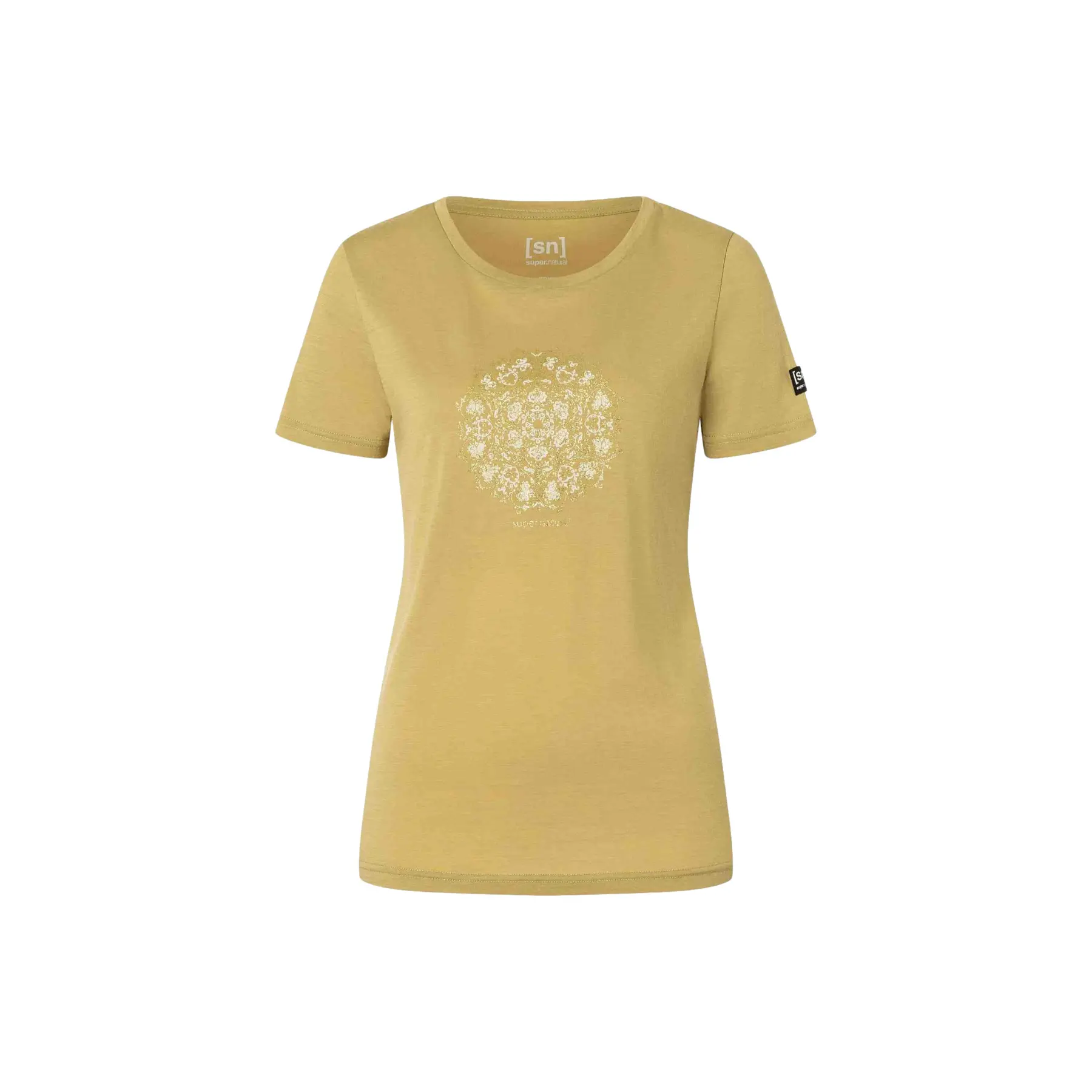 Super.natural Women's Jaune T-Shirt Ornament