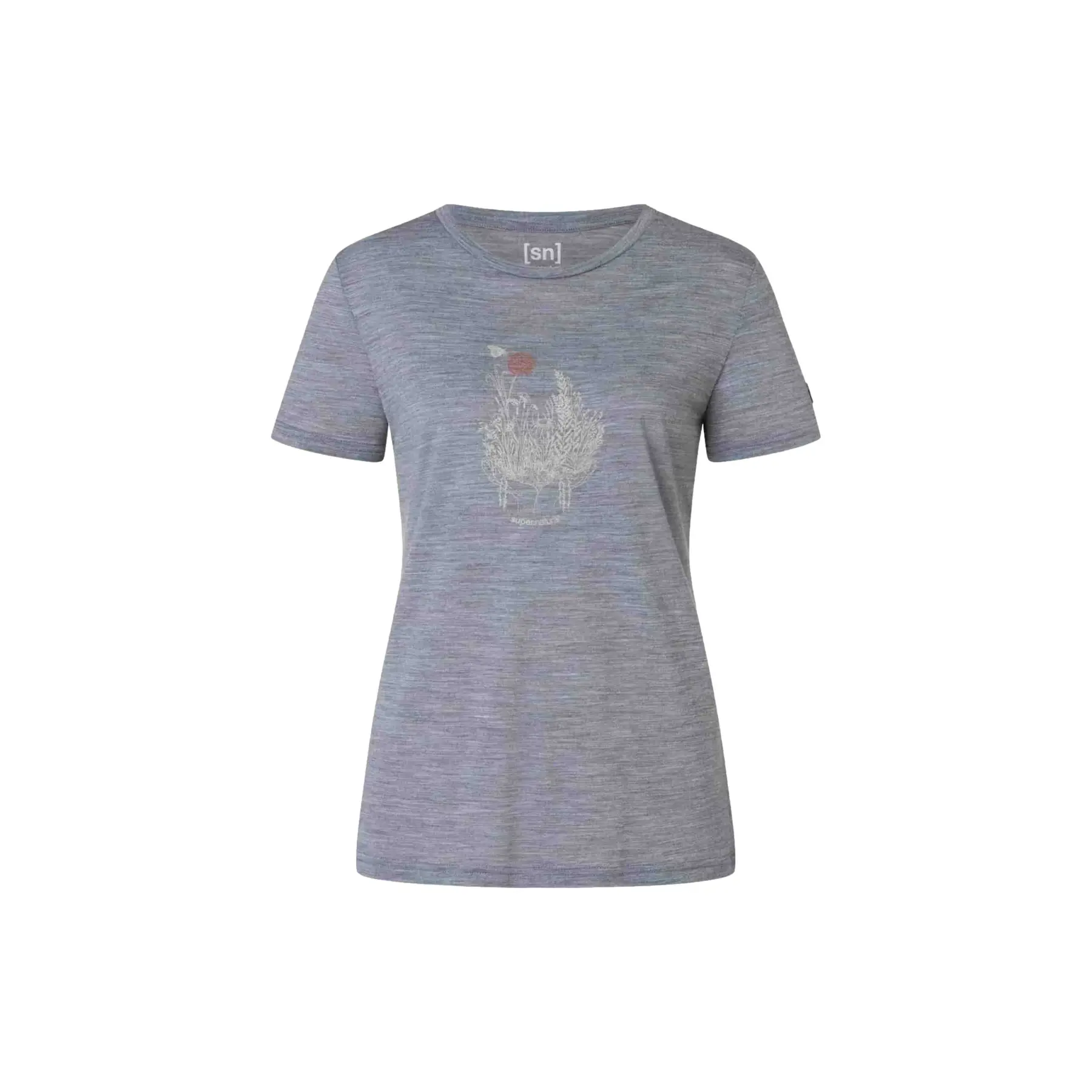 Damen T-Shirt super.natural Flowerhands