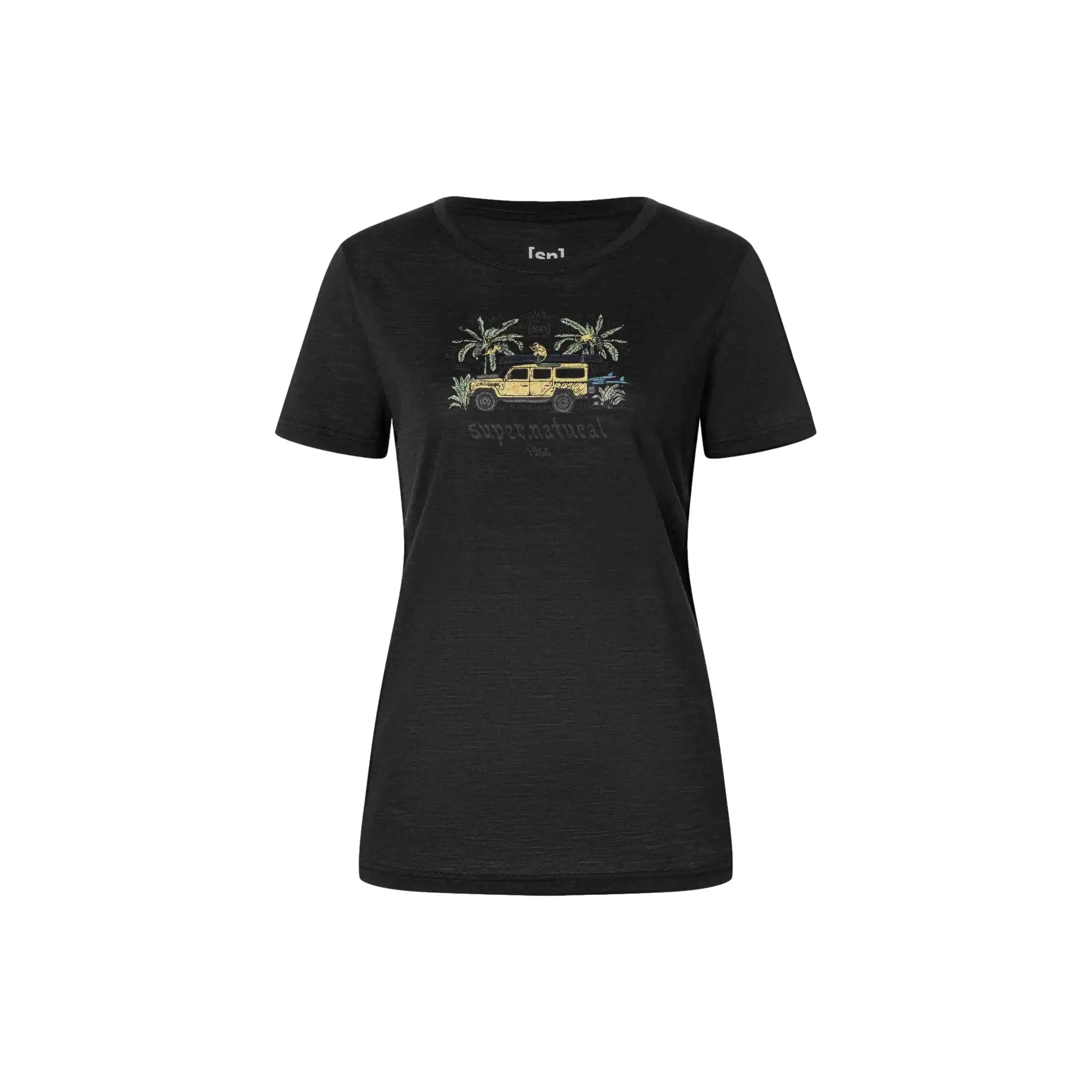 Damen T-Shirt super.natural Tropicar