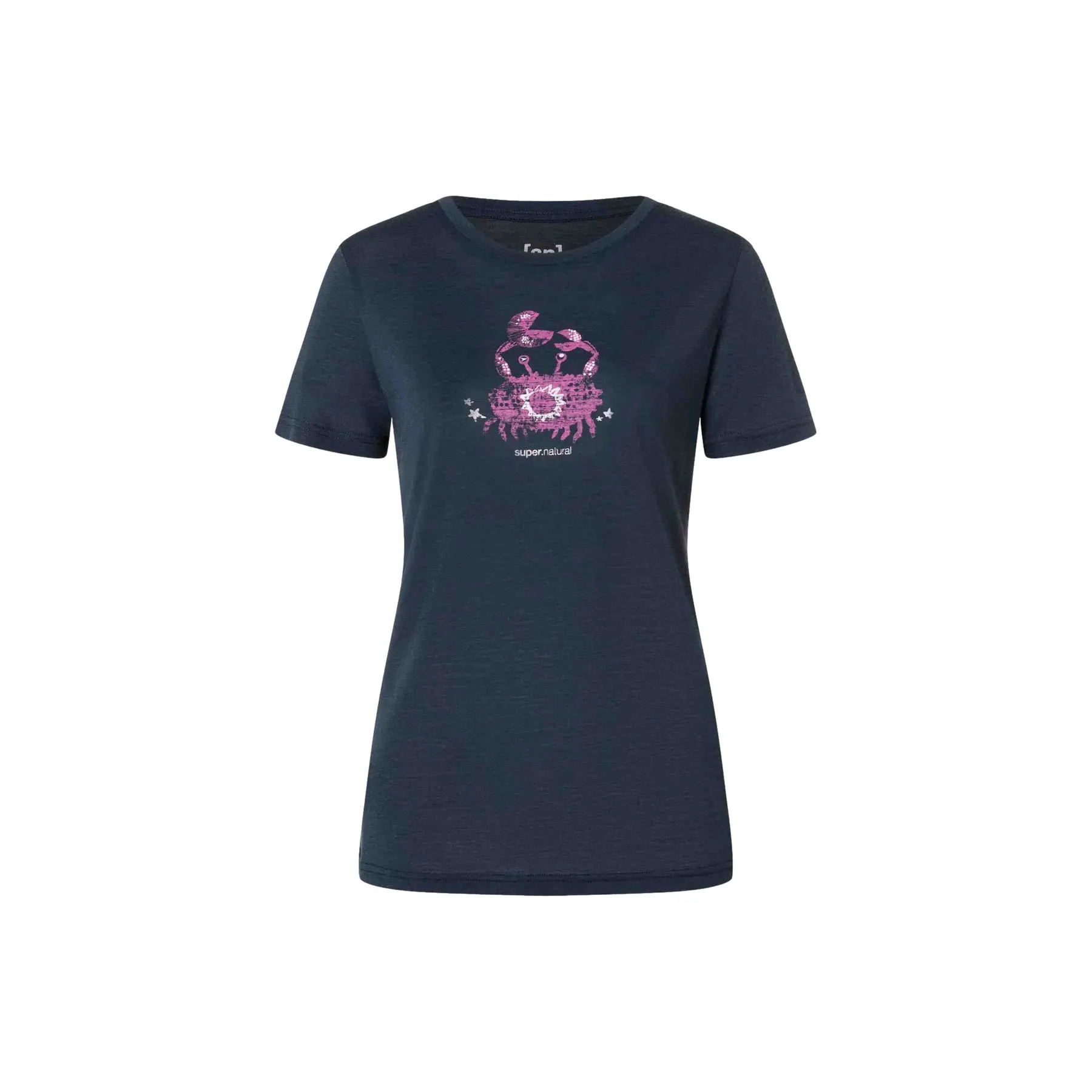 Damen T-Shirt super.natural Mrs Crab