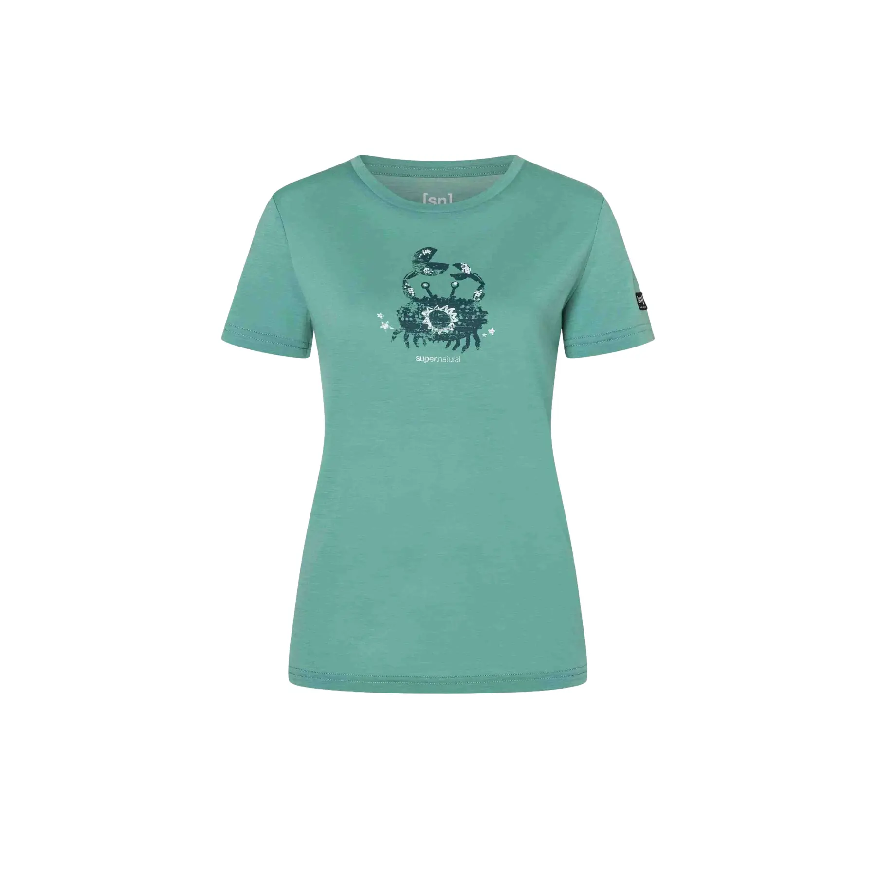 Damen T-Shirt super.natural Mrs Crab