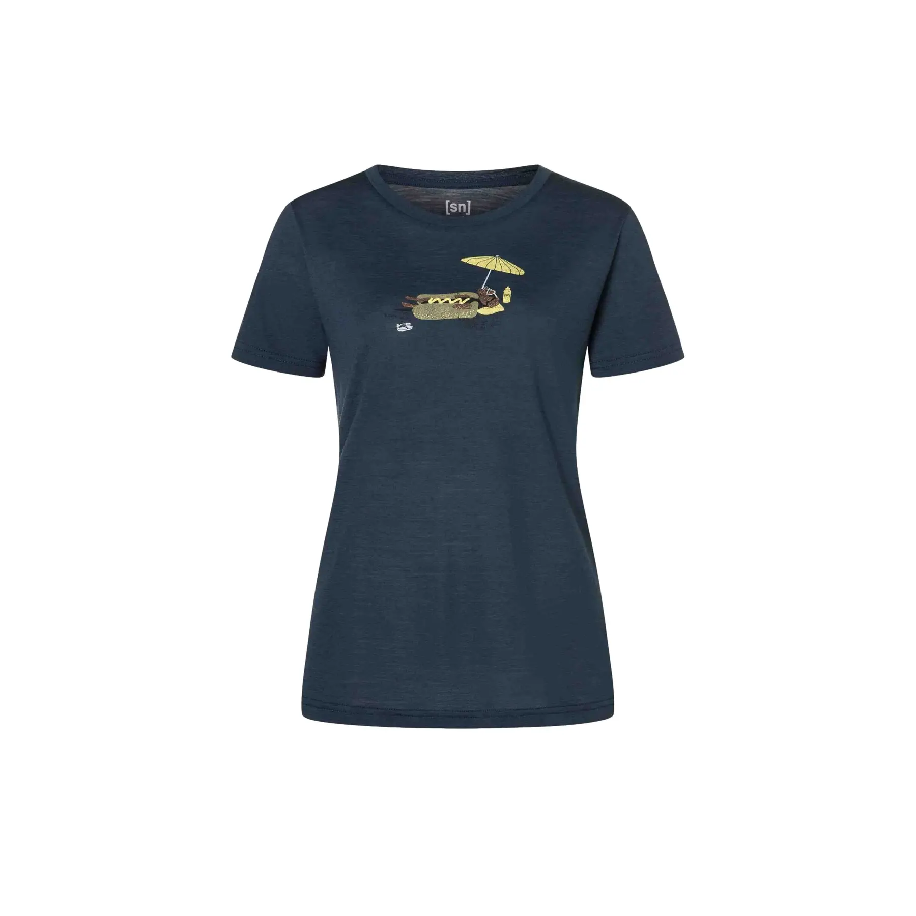 Super.natural Women's Bleu T-Shirt Hot Dog