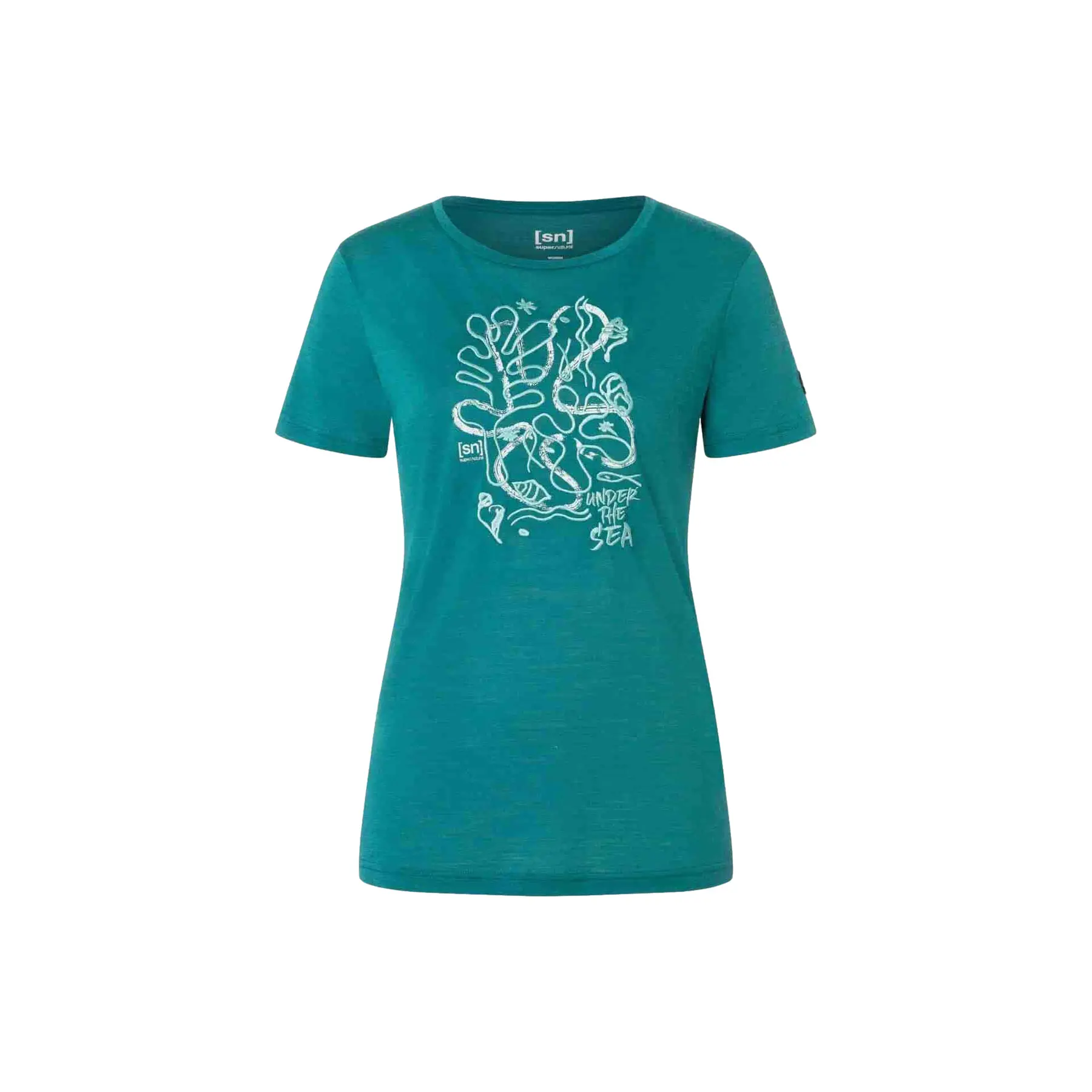 Super.natural Women's Vert T-Shirt Under The Sea
