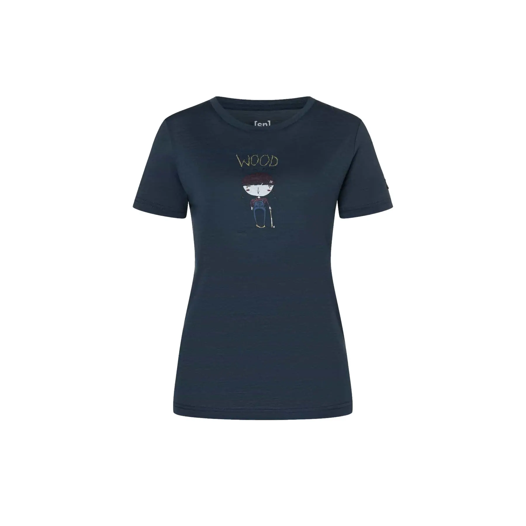 Damen T-Shirt super.natural Wood Craftine