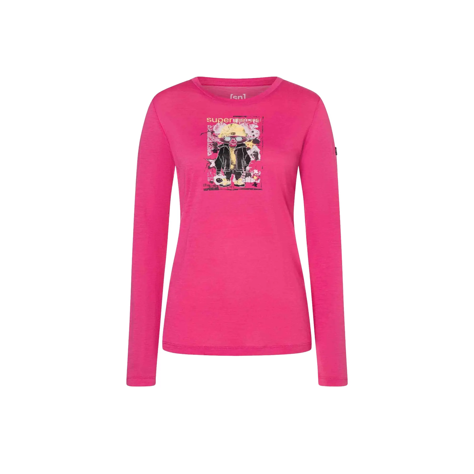 Langarmshirt super.natural Crazy Mouse