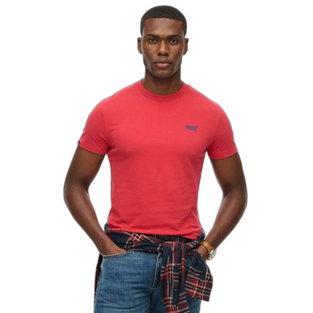 T-shirt con logo in cotone biologico Superdry