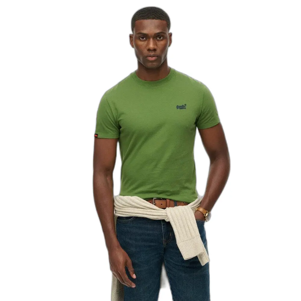 T-shirt con logo in cotone biologico Superdry