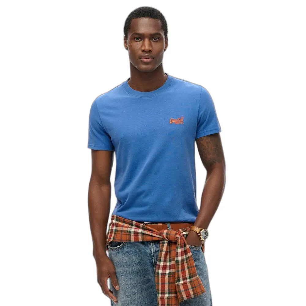 T shirt logo en coton bio Superdry