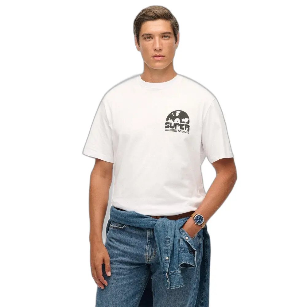 T shirt oversize Superdry Record Label