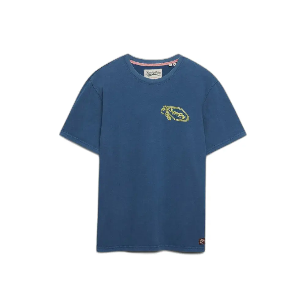 T-shirt met tekst Superdry Vintage