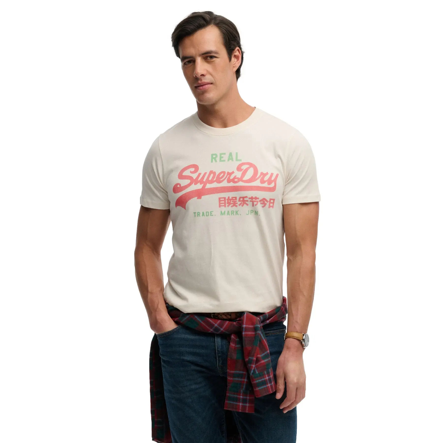 T shirt Superdry Homme T shirt Paquet de 1 VI Classic Tee EU - vue 4
