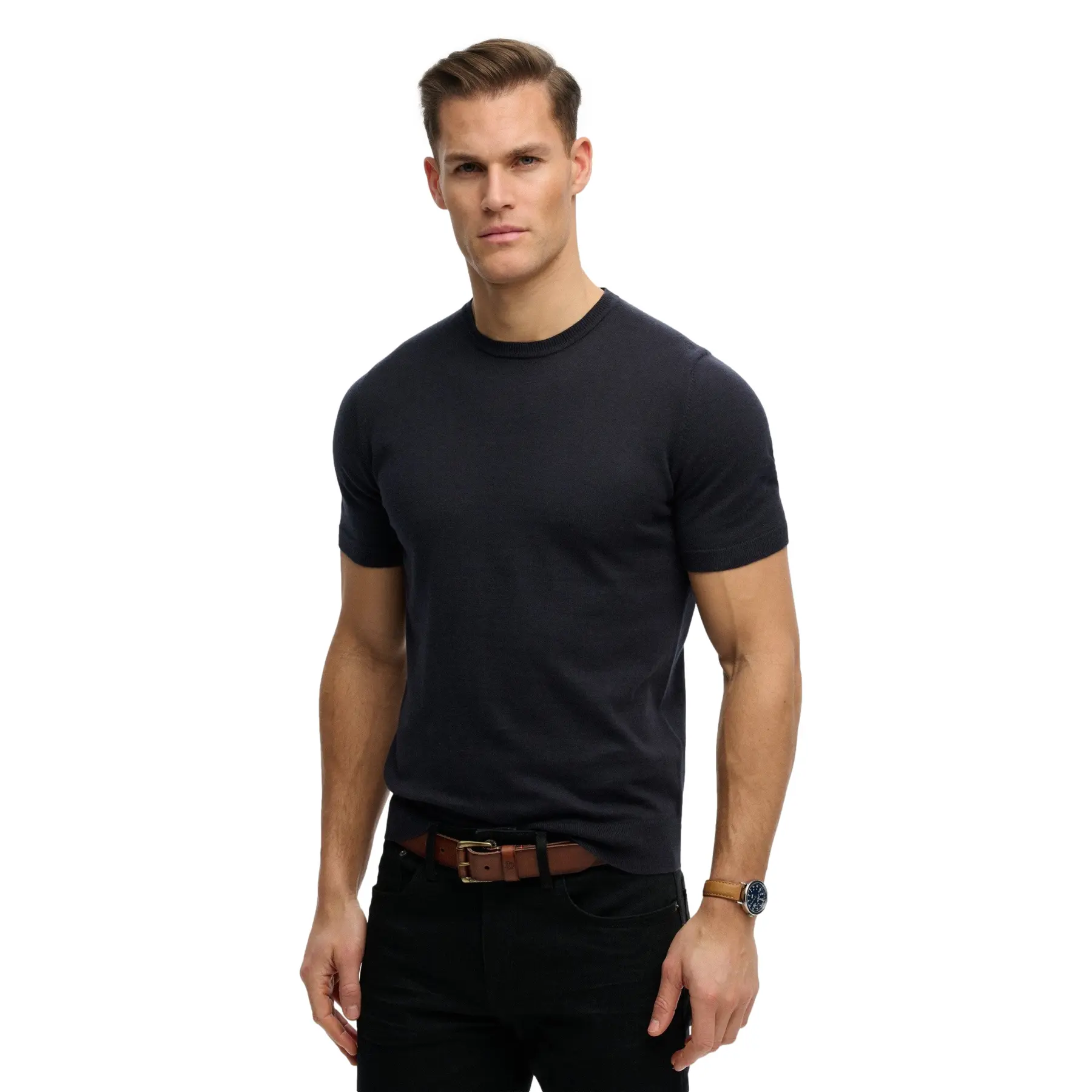 T shirt en maille Superdry Premium