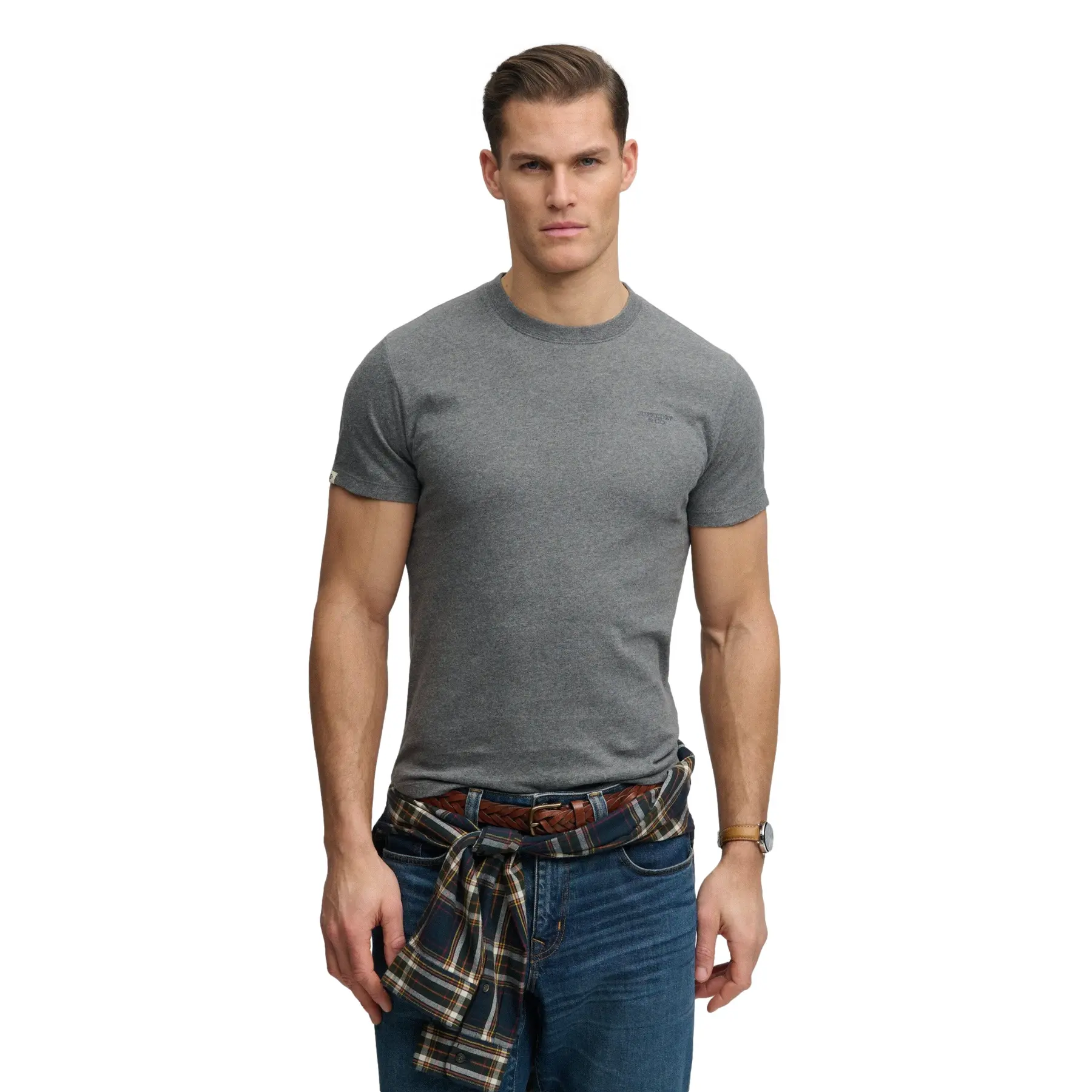 T shirt avec logo Superdry Essential Stacked