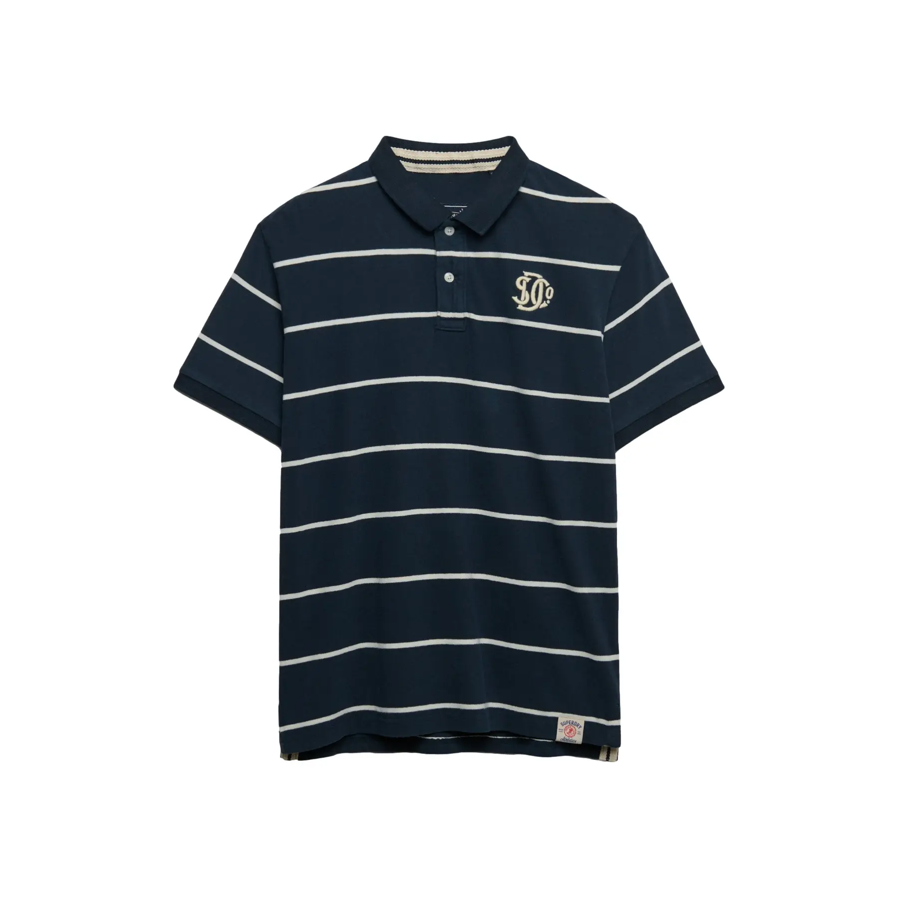 Polo Superdry Polo à rayures vintage en jersey EU - vue 4