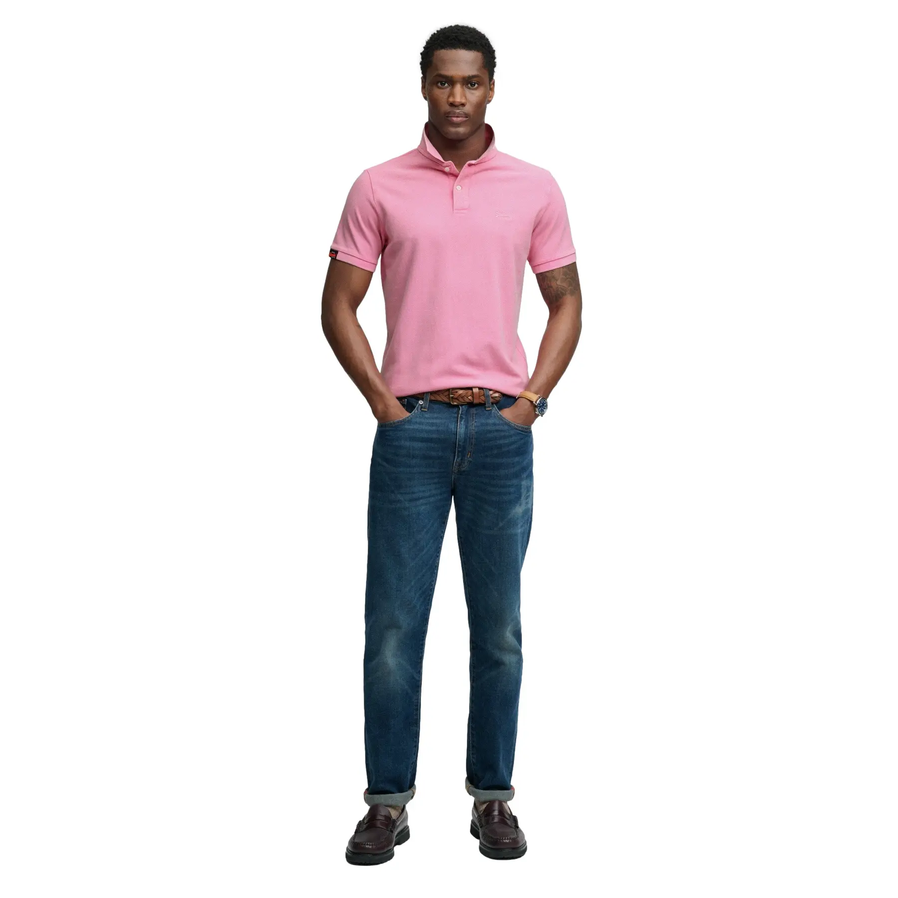 Polo vintage Superdry Destroy