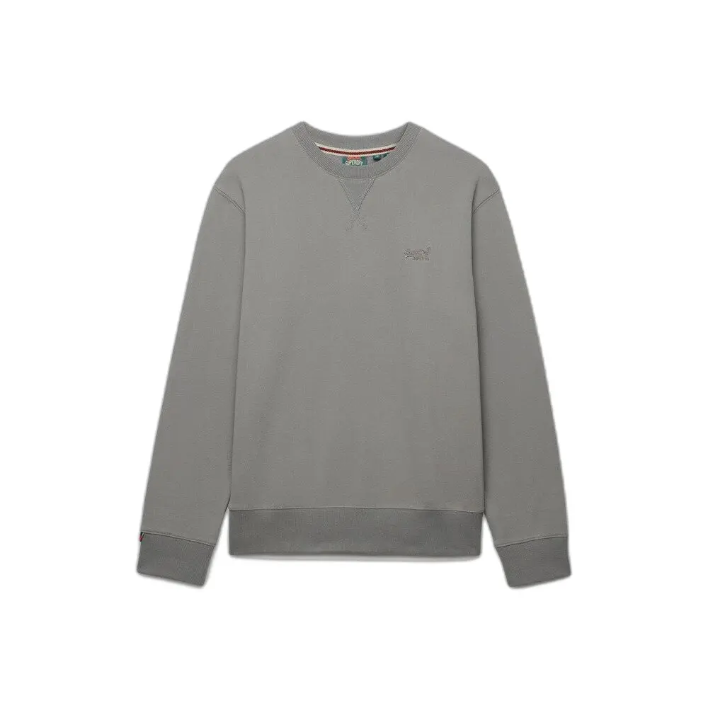 Superdry Trui Essential Logo Crew Sweatshirt M2013751a 6ne Wild Dove Mannen Maat - XXL