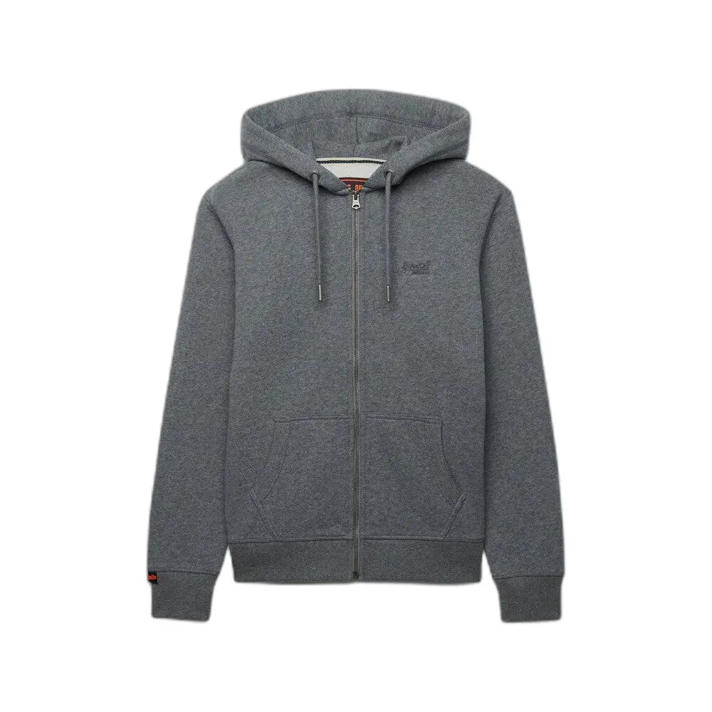 Felpa con cerniera a cappuccio Superdry Essential